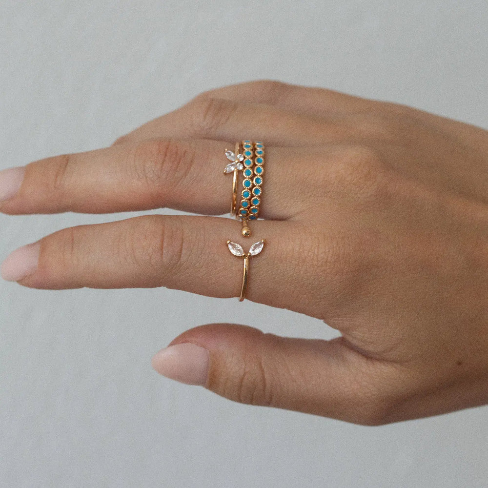 Riya - Oriental Turqoise Ring Timi of Sweden