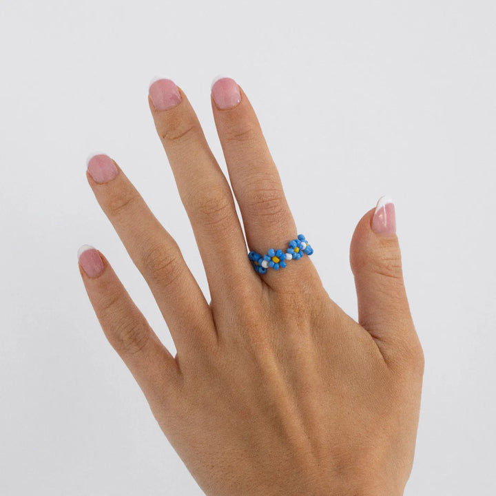 Elsa - Flower Bead Ring