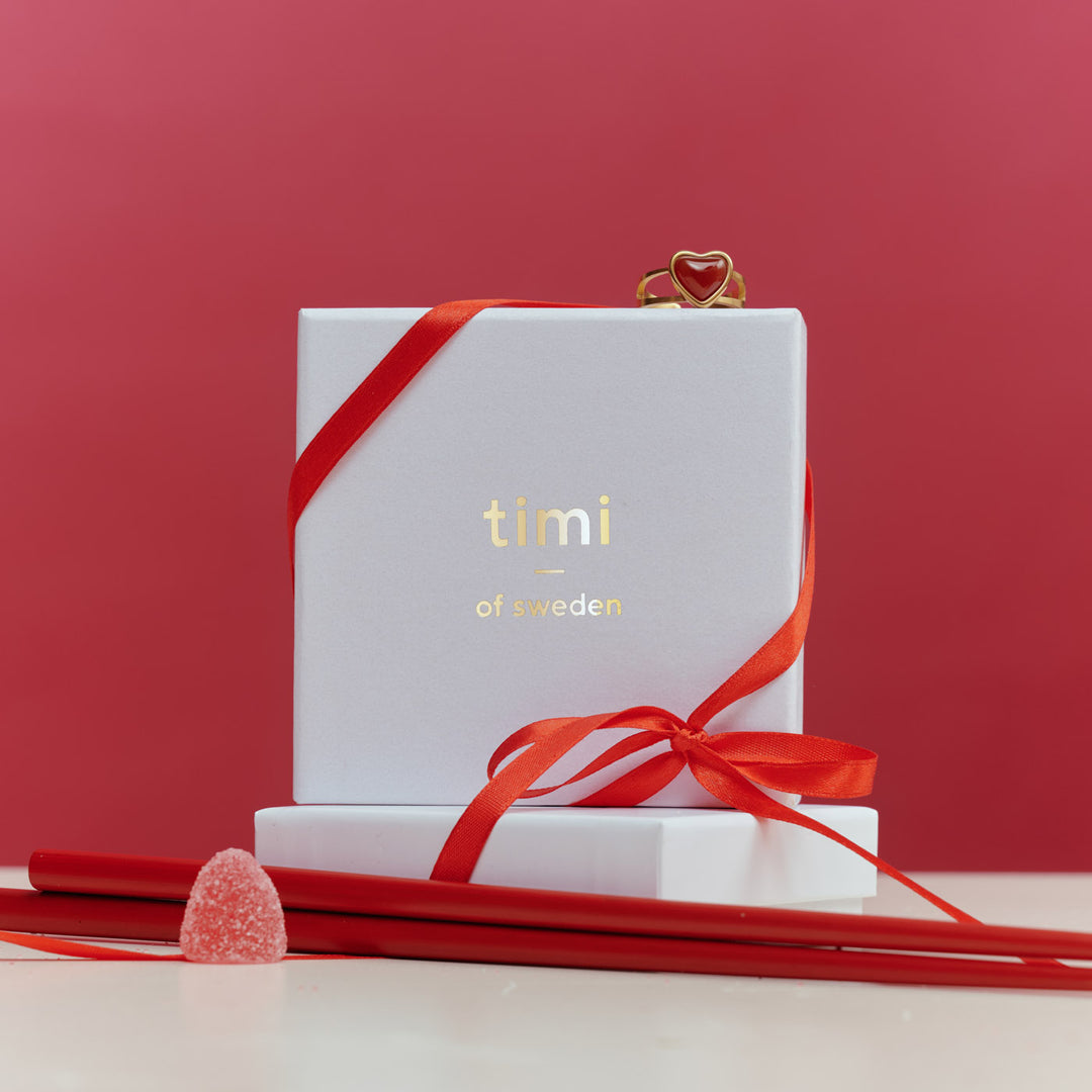 ソニア - ジェリーハートスタッドピアス ステンレススチール