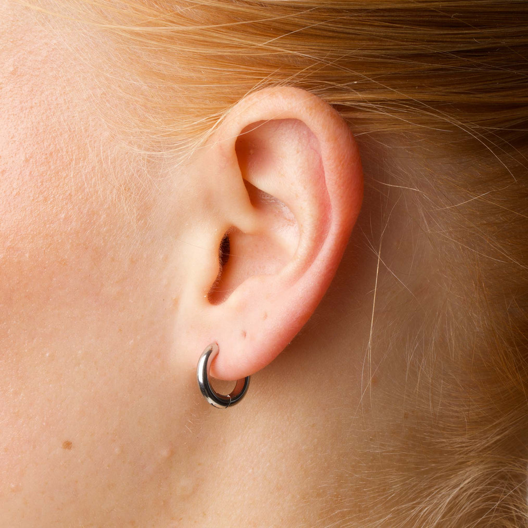 ホリー - フープイヤリング 13mm ステンレススチール