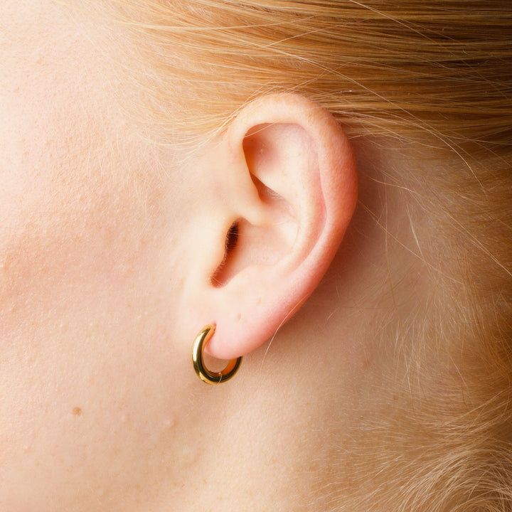 ホリー - フープイヤリング 13mm ステンレススチール