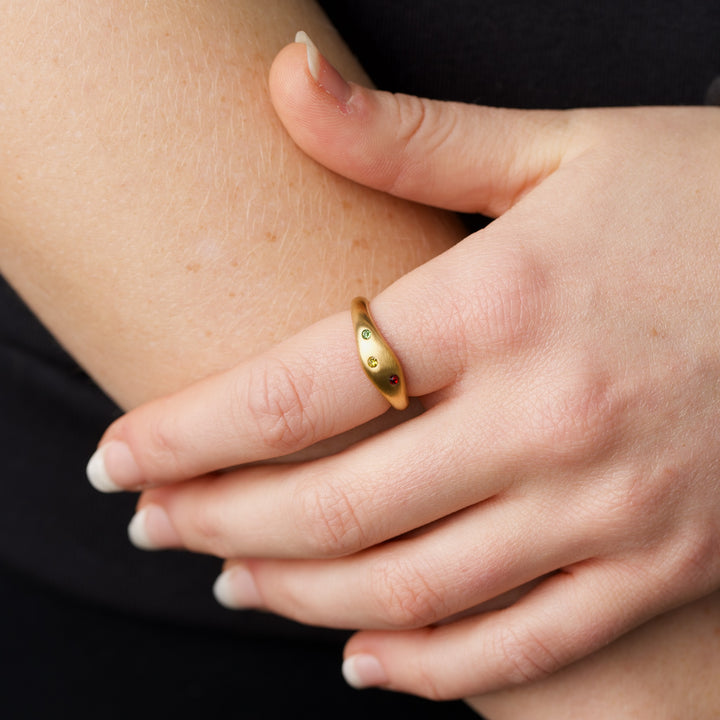 エライン - クリスタルリング ステンレススチール