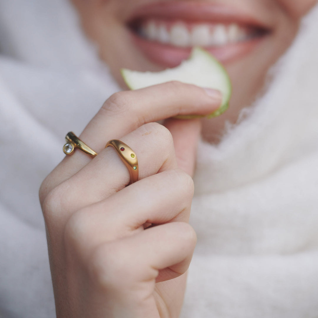 エライン - クリスタルリング ステンレススチール