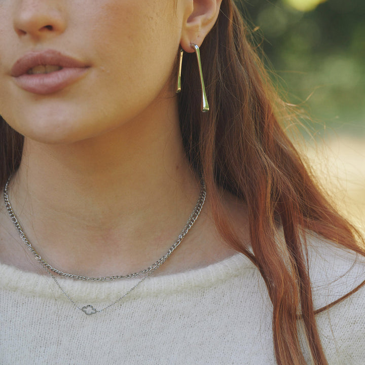 ヘッダ - チェーンネックレス ステンレススチール