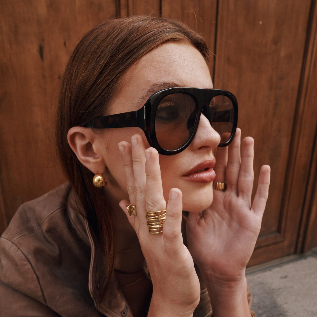 Kylie - Multi Layered Ring Stainless Steel