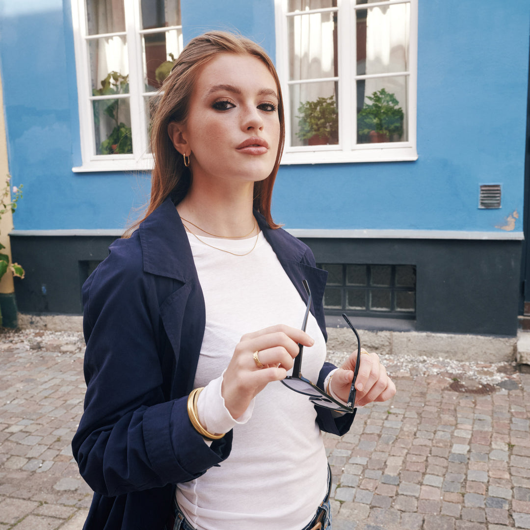 ペルニーレ - フープイヤリング ステンレススチール