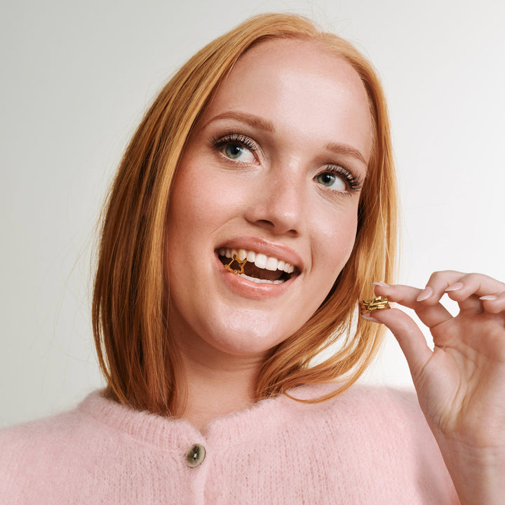 Vilda - スターフープイヤリング ステンレススチール