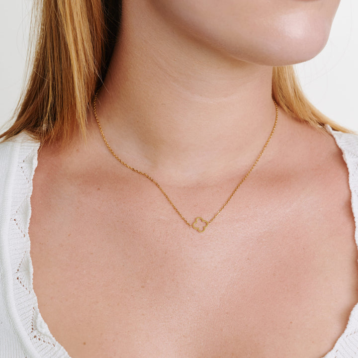 トゥイ - クローバーネックレス ステンレススチール