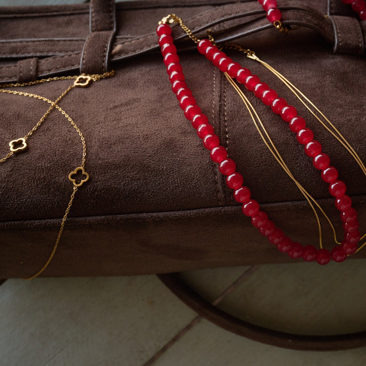 トゥイ - クローバーネックレス ステンレススチール