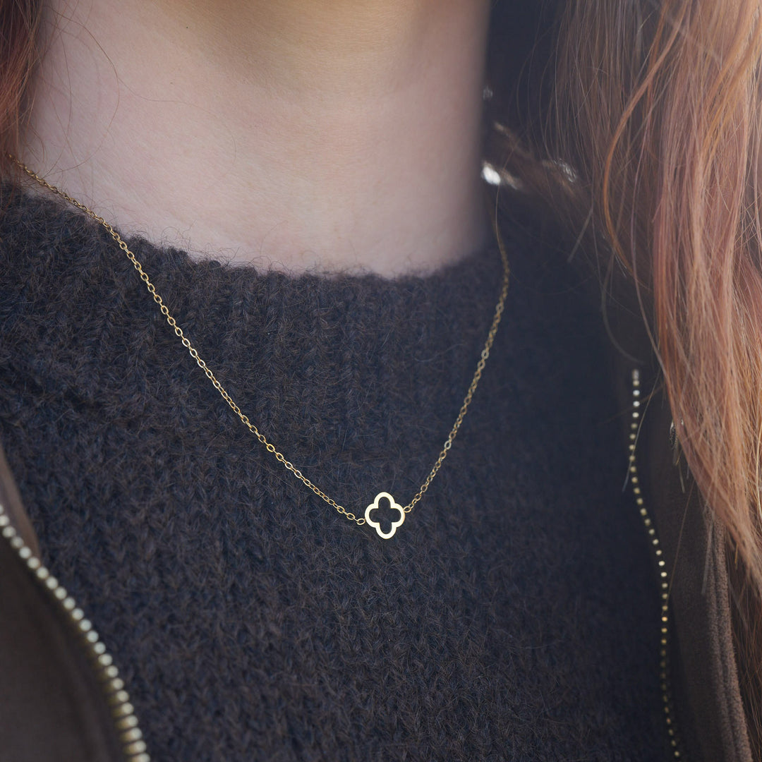 トゥイ - クローバーネックレス ステンレススチール
