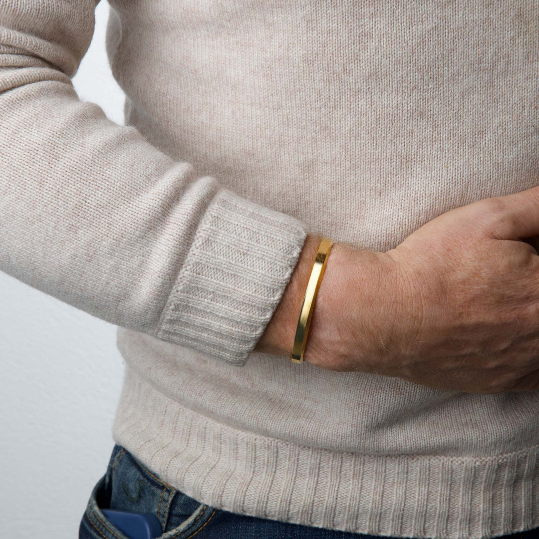 フランス - バングルブレスレット ステンレススチール