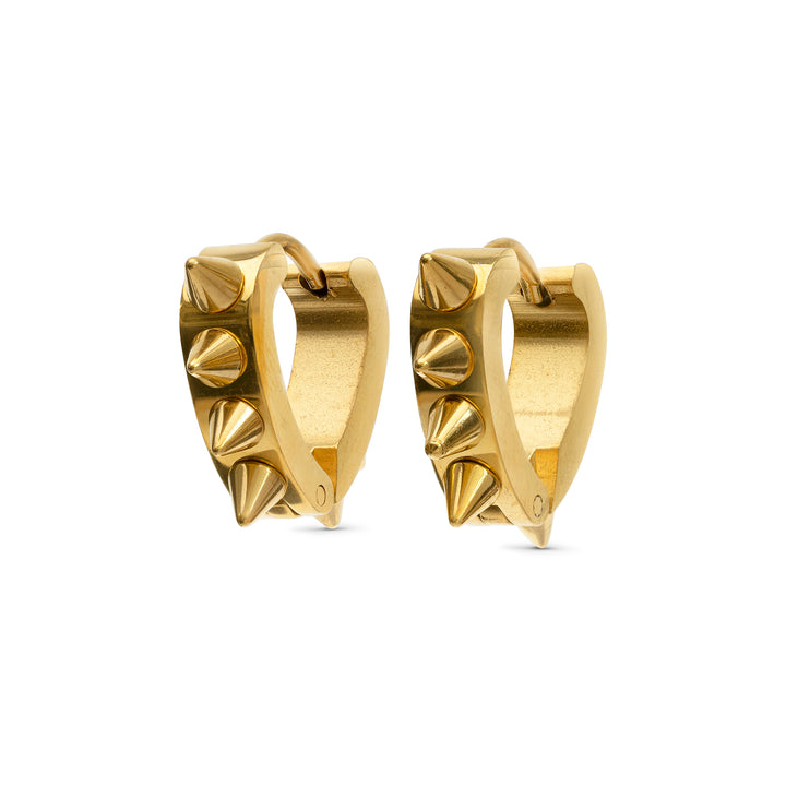 ナイキ - スパイクフープイヤリング ステンレススチール