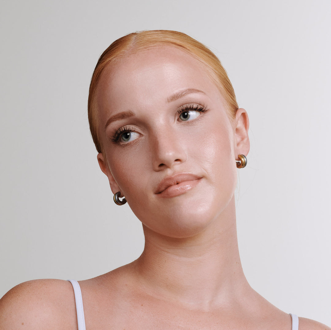 Vendela - デュオスタッドピアス ステンレススチール