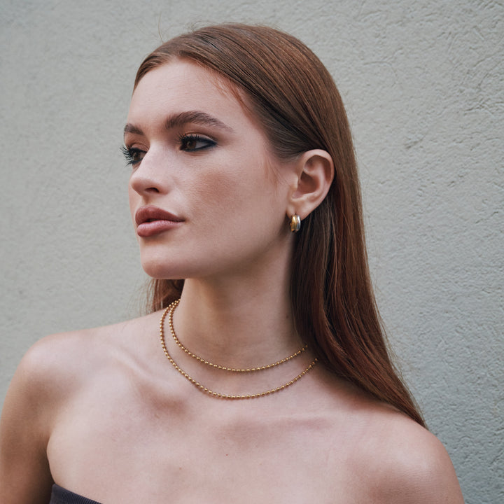 Vendela - デュオスタッドピアス ステンレススチール