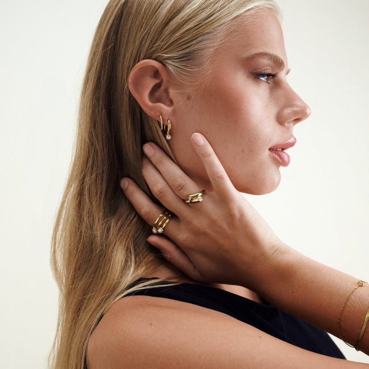 ジェニナ - パールリング ステンレススチール