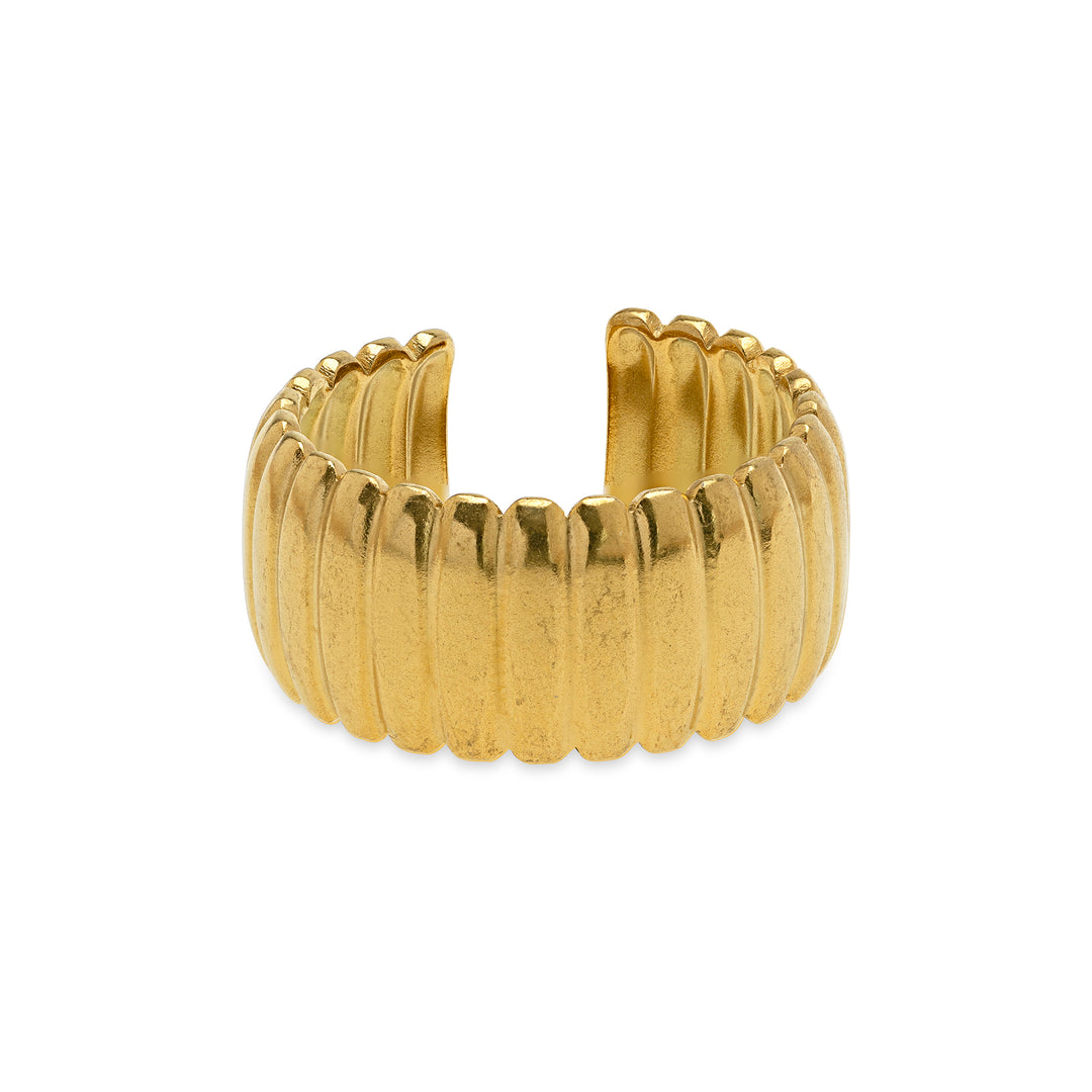 ノヴァ - リブ付きリング ステンレススチール