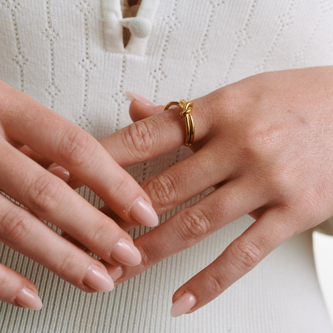Poppy - Knot Ring Stainless Steel