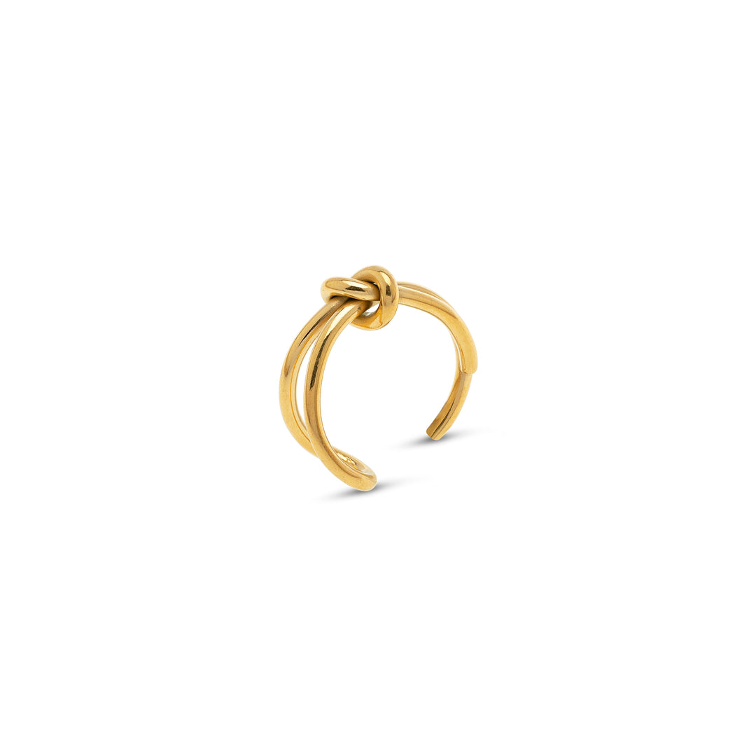 Poppy - Knot Ring Stainless Steel