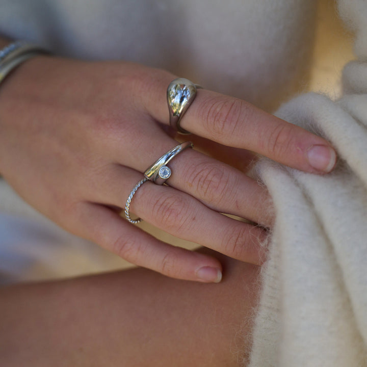 ファラー - ステートメントリング ステンレススチール