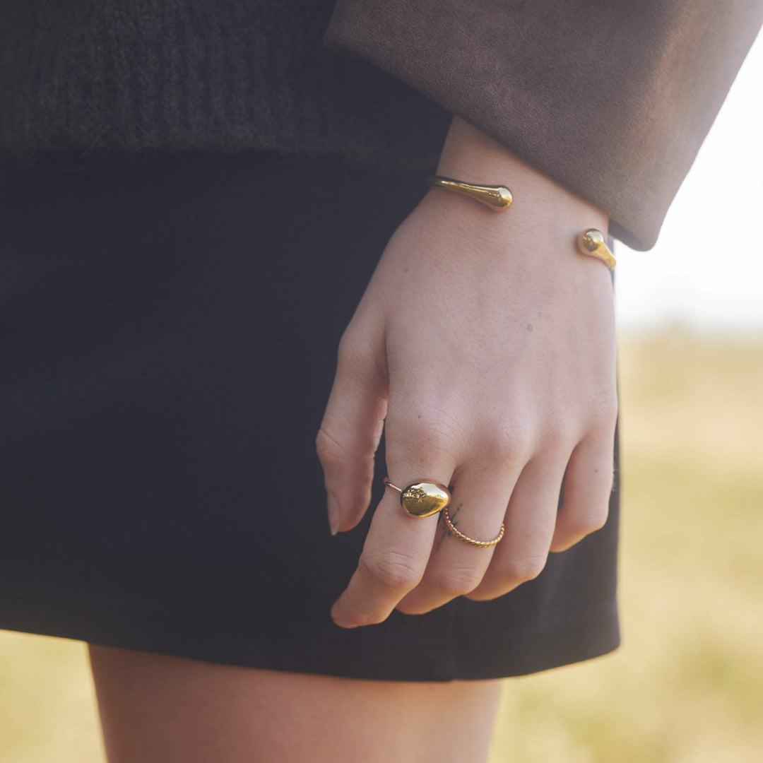 ファラー - ステートメントリング ステンレススチール