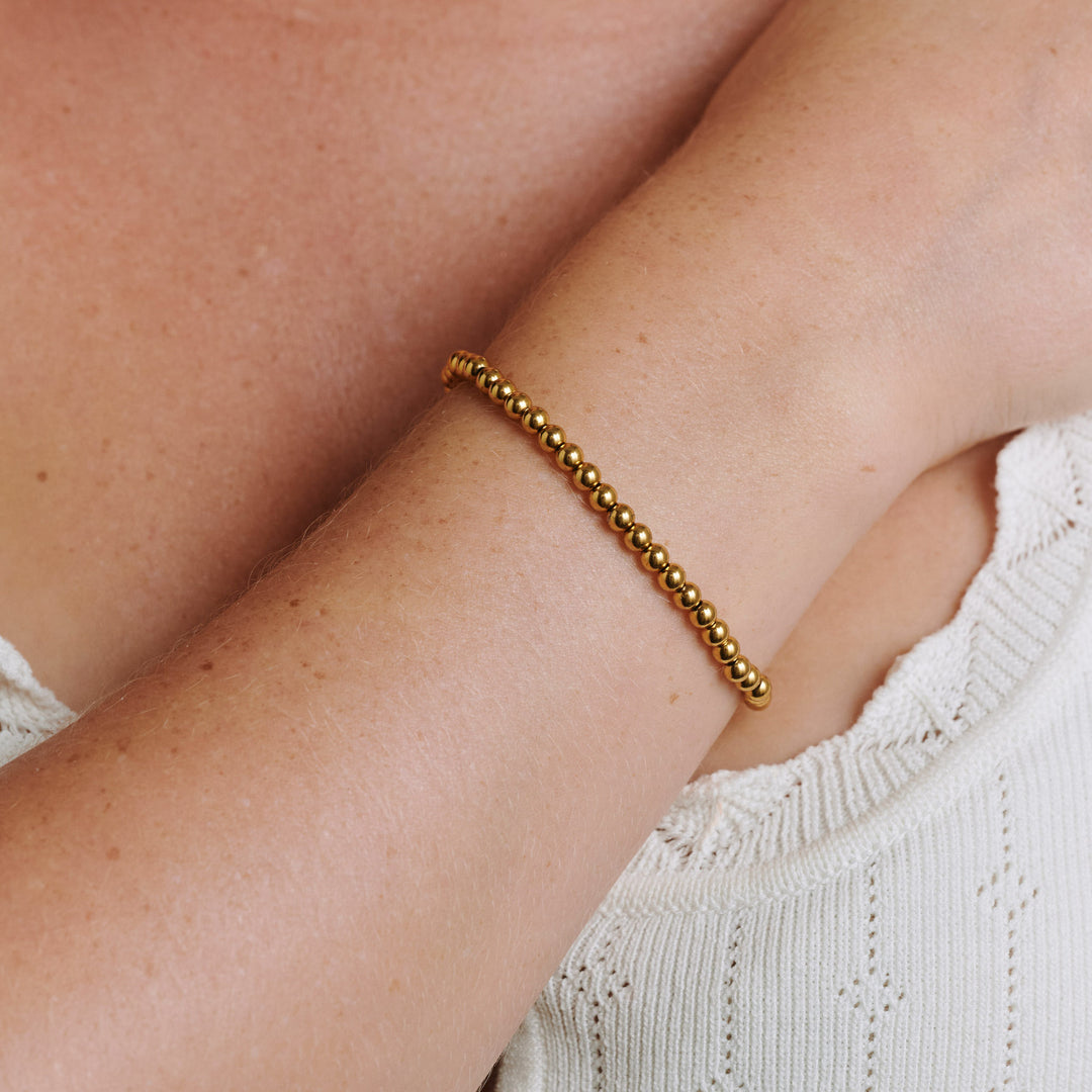 マイケン - ボールチェーンブレスレット ステンレススチール