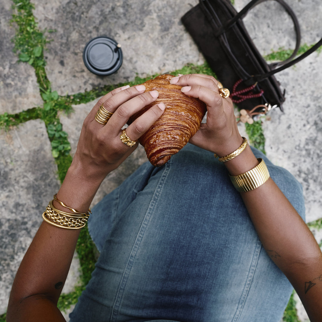 ルース - Chunky チェーン ブレスレット ステンレススチール