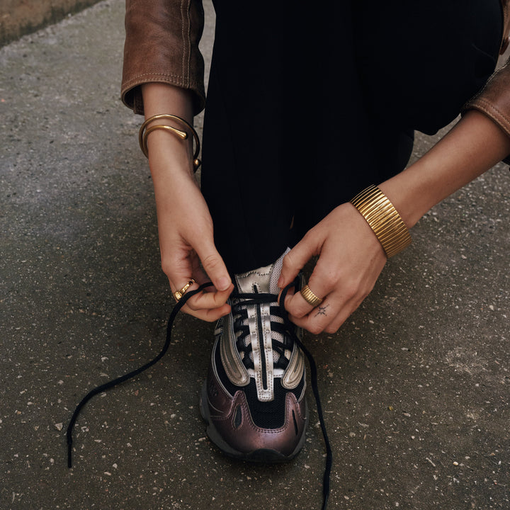 Cisi - ストレッチバングルブレスレット ステンレススチール