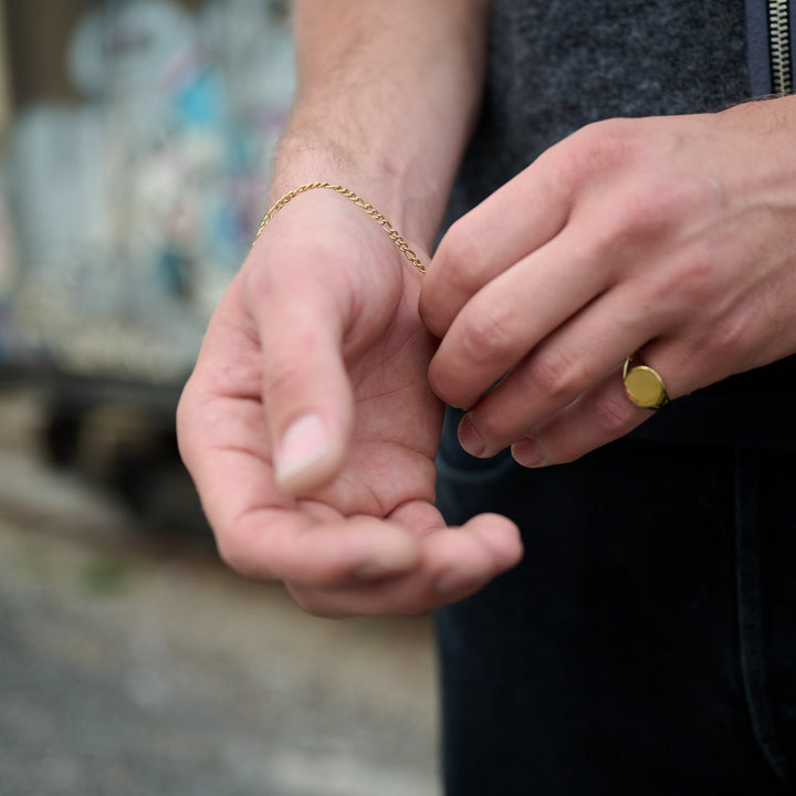 イアン - サインetリング ステンレススチール