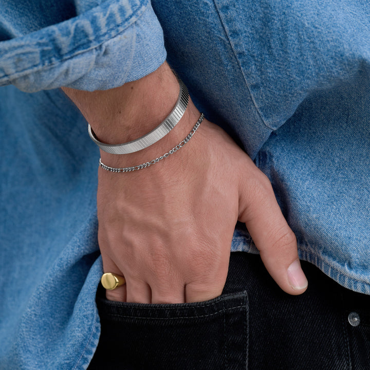 イアン - サインetリング ステンレススチール