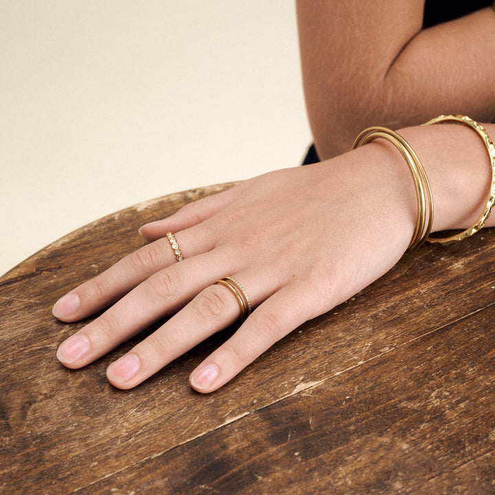 ペルニラ - クリスタルリング ステンレススチール