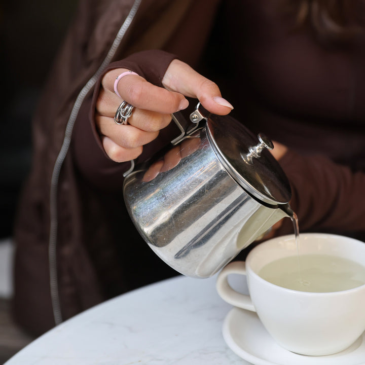 アイリーン - 重ね付けリング スリムステンレススチール