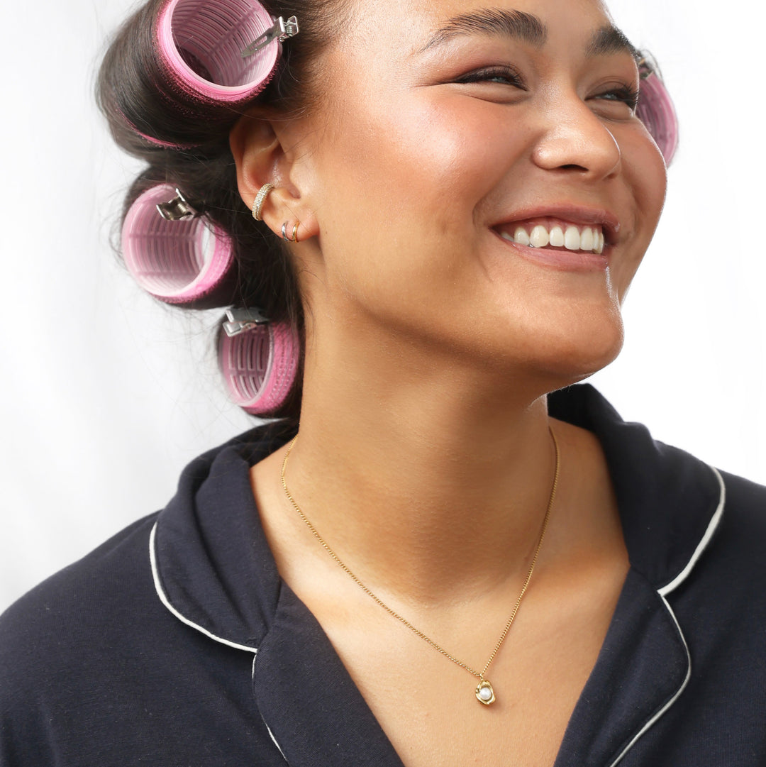 イルゼ - パールネックレス ステンレススチール