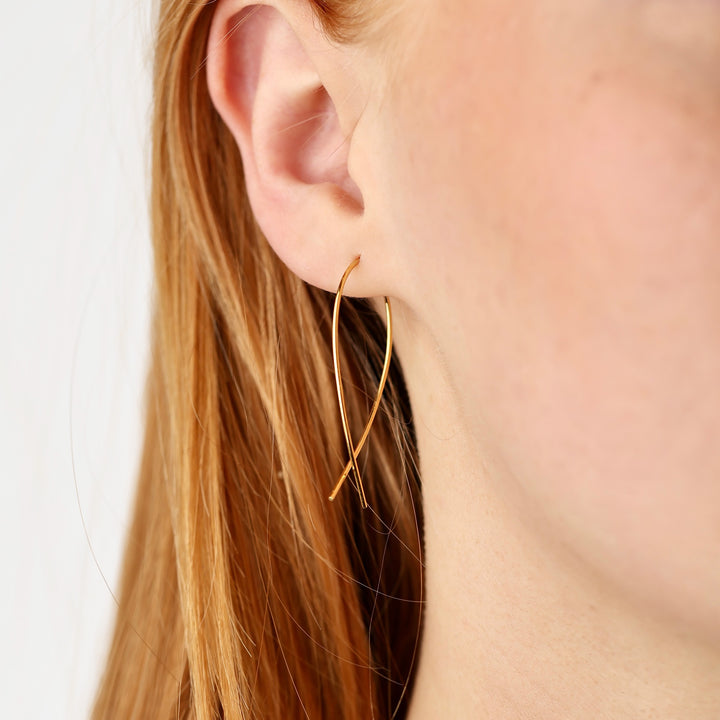 ゼファー - ワイヤーループイヤリング ステンレススチール