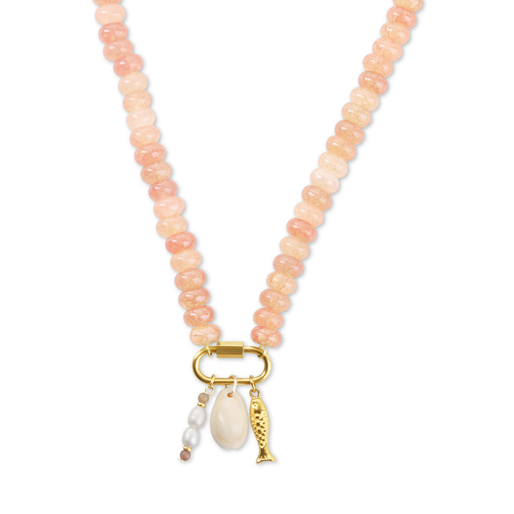 マイ・オーシャンビーズネックレス ステンレススチール