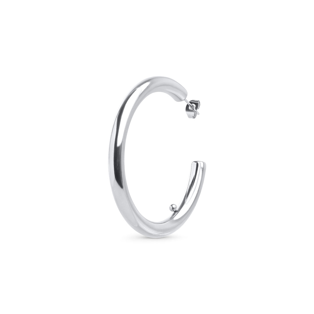 ペグ - スリーク Hoops スタッドピアス ステンレススチール