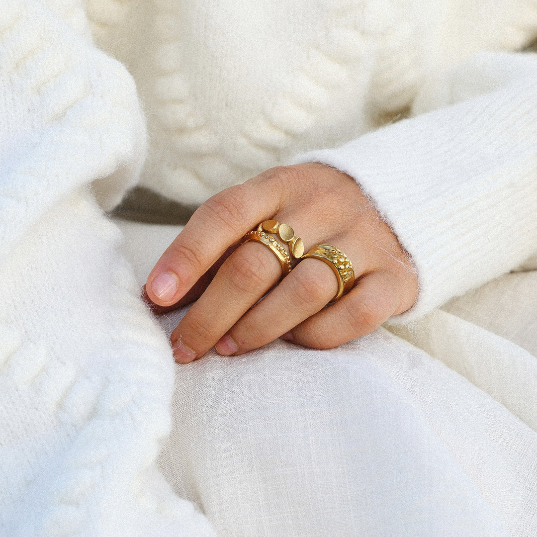 Iben - Statement Ring Stainless Steel