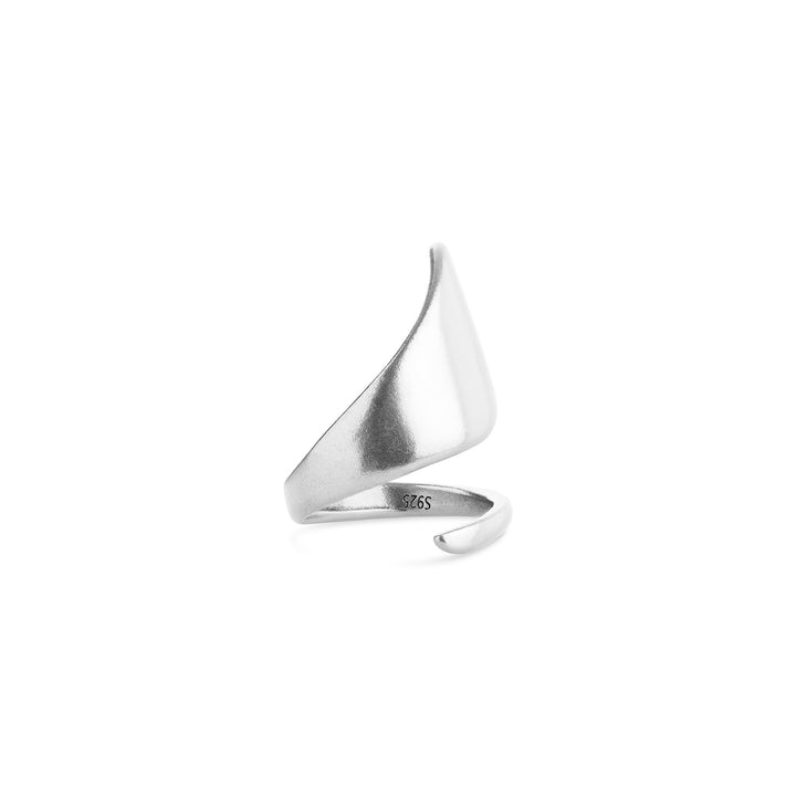 Ban - Sculptural Wrap Ring Stainless Steel