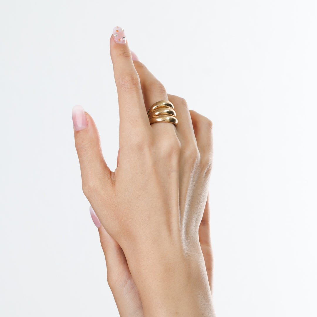 Daga - Triple Ring Stainless Steel