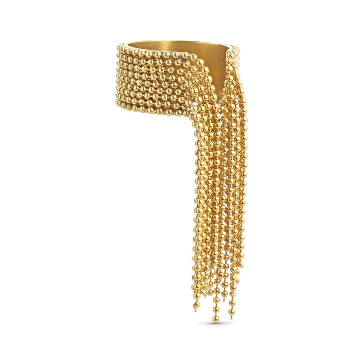 Agneta - Tassel Ring Stainless Steel